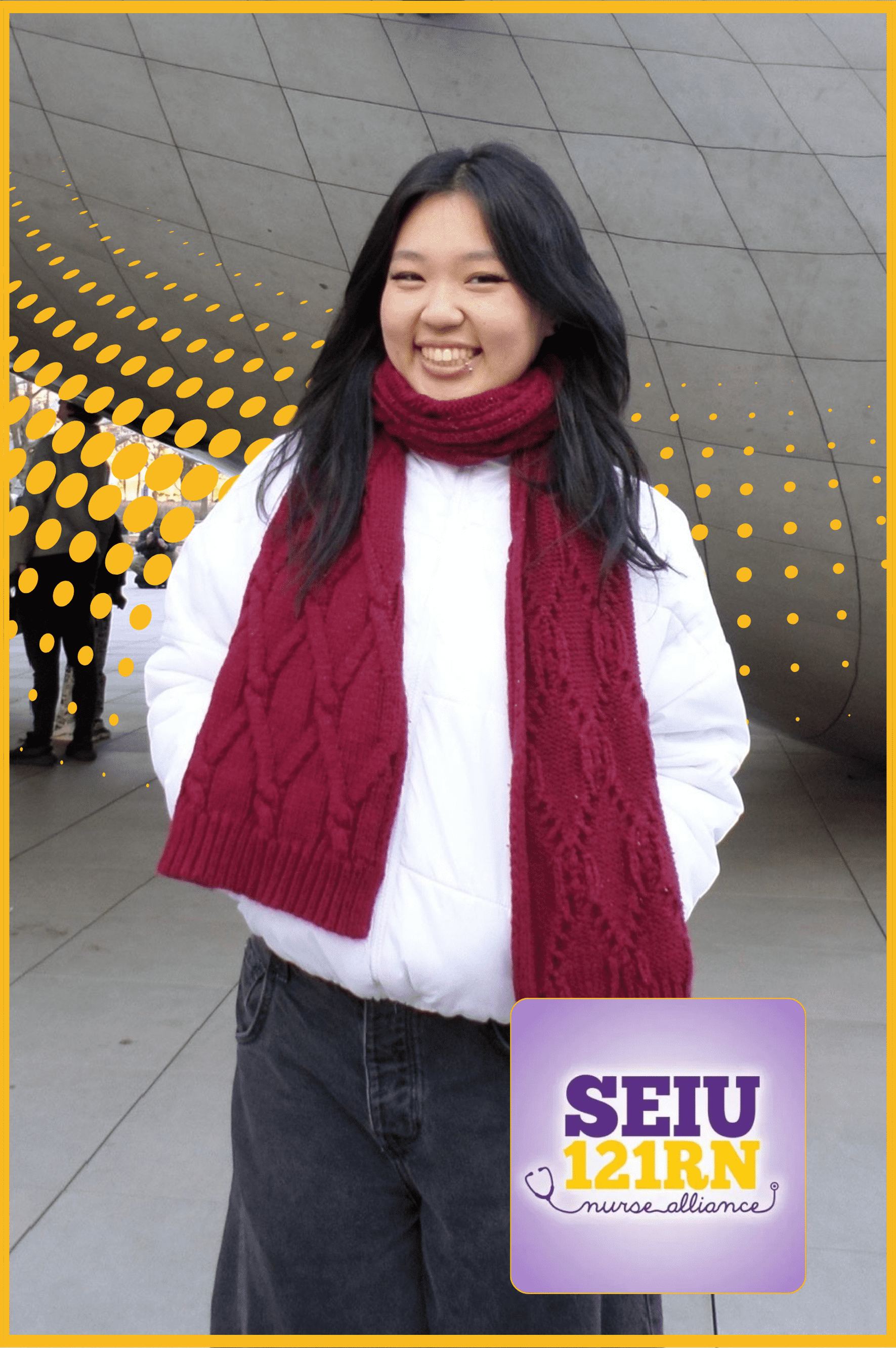 2025 Labor Summer Intern, Becky Chen.