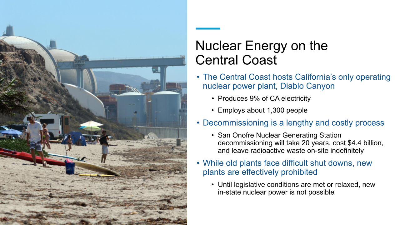 History of the Energy Economy on the Central Coast Slide 5